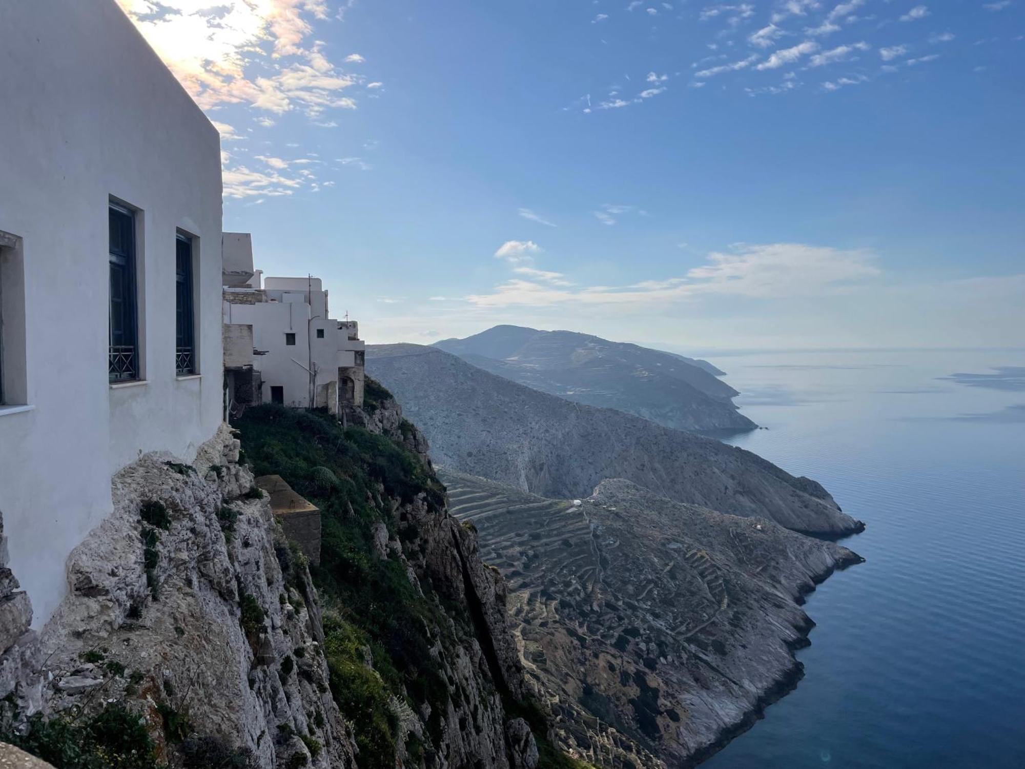 Folegandros-Cliffhouse Villa ภายนอก รูปภาพ