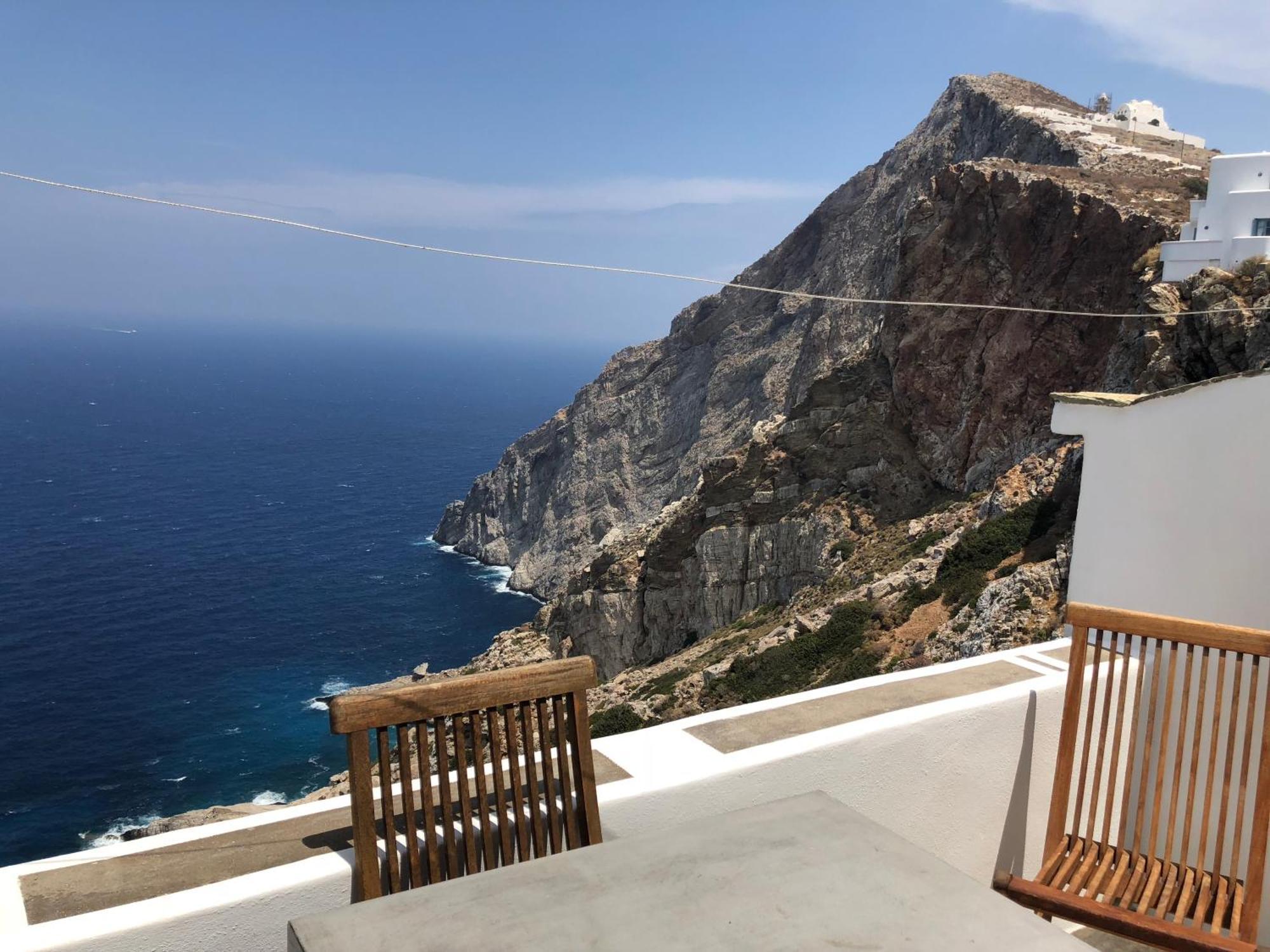 Folegandros-Cliffhouse Villa ภายนอก รูปภาพ